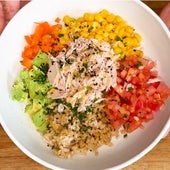 La ensalada de colores y proteica del Chef Bosquet.