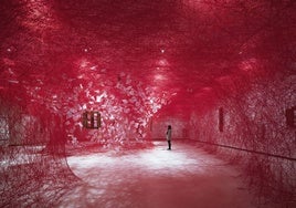 'Mi casa es tu casa', en el Azkuna Centroa: transitar lo invisible con Chiaru Shiota