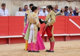 Ardiente alternativa de Marco, alumno del magisterio de Morante