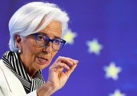 La advertencia de Lagarde: «Estamos en presencia de un 'shock' negativo de la demanda»