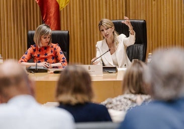 Yolanda Díaz promete guerra contra la opa de BBVA: «No se puede hacer en contra de todos los actores democráticos»