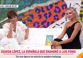 Águeda López, mujer de Luis Fonsi, en el programa 'Ay ahora Sonsoles'