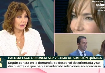 El 'aviso' de Ana Rosa Quintana a Paloma Lago tras conocer que ha denunciado ser víctima de «sumisión química»