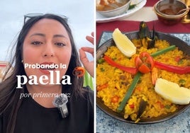 Una mexicana prueba por primera vez la paella en España y opina sin filtros sobre su sabor: «Pensaba que iba a ser...»